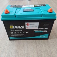 Акумулятор LiFePO4 ORBUS 12.8V 100Ah