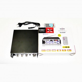 Усилитель UKC SN-004BT - Bluetooth, USB, SD, FM, MP3! 300W+300W Караоке 2х канальный