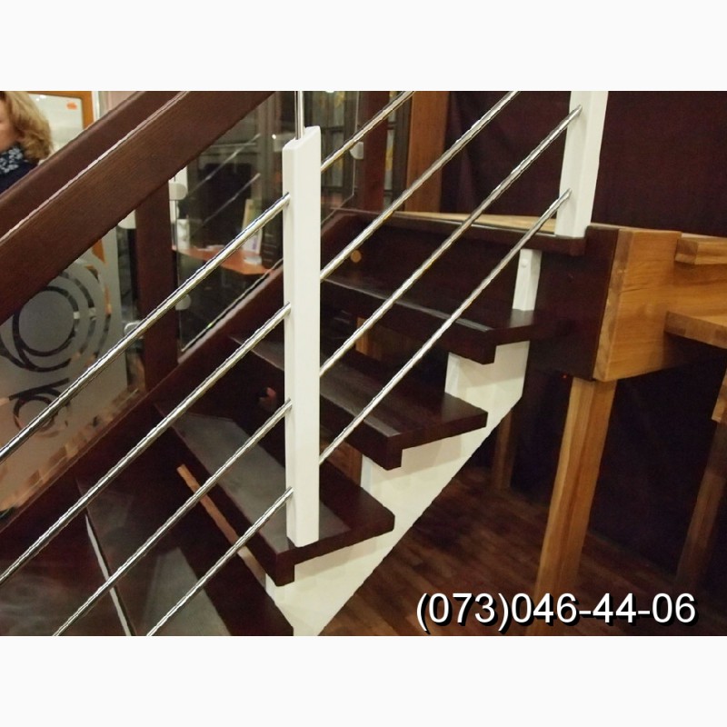 Фото 3. Деревянные лестницы на заказ киев