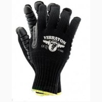 Перчатки антивибрационные Vibraton черные