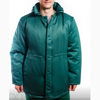 Куртка утепленная рабочая Контакт зеленая