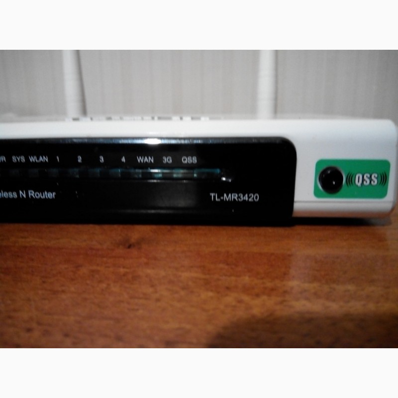 Фото 5. Wi-Fi роутер TP-LINK TL-MR3420 (USB/3G/3.75G)