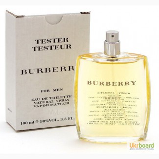 Burberry Men туалетная вода 100 ml. (Тестер Берберри Мен). Оригинал