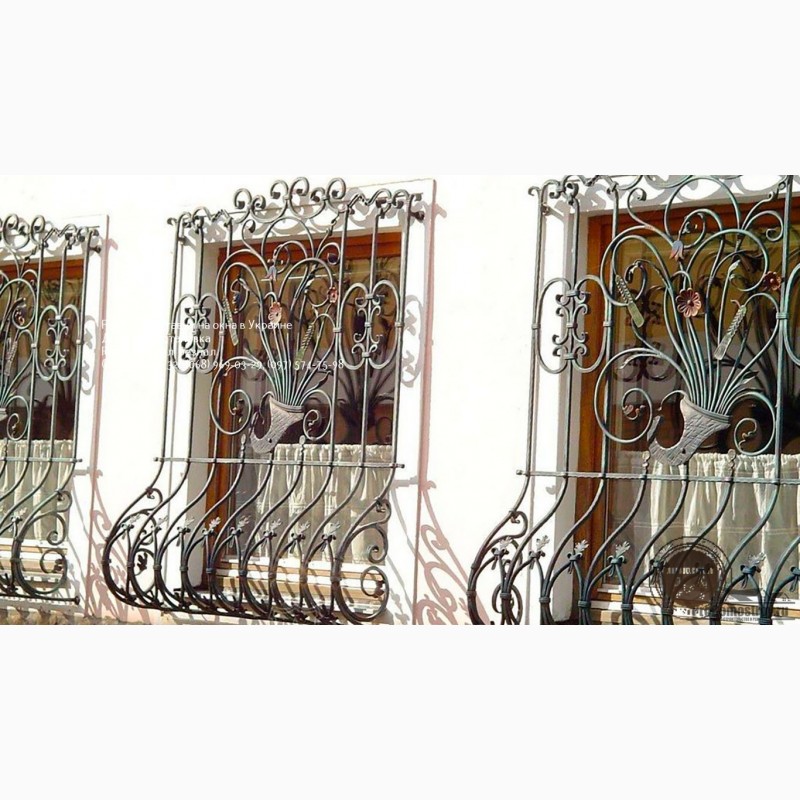Фото 9. Решетки и ставни на окна Кривой Рог - сварные, кованые