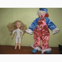 Порцелянова лялька-клоун