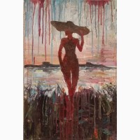 Картина олією на полотні, «Bloody Mary» 2021 Дар#039;я Панова