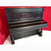 Фортепиано (пианино) отреставрированное старинное антикварное немецкое 19 век