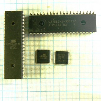 ATTiny13 ATMega162 ATMega168 ATMega8515 ATMega8535 ATTiny25 ATiny26 ATTiny26