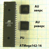 ATTiny13 ATMega162 ATMega168 ATMega8515 ATMega8535 ATTiny25 ATiny26 ATTiny26