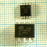 ATTiny13 ATMega162 ATMega168 ATMega8515 ATMega8535 ATTiny25 ATiny26 ATTiny26