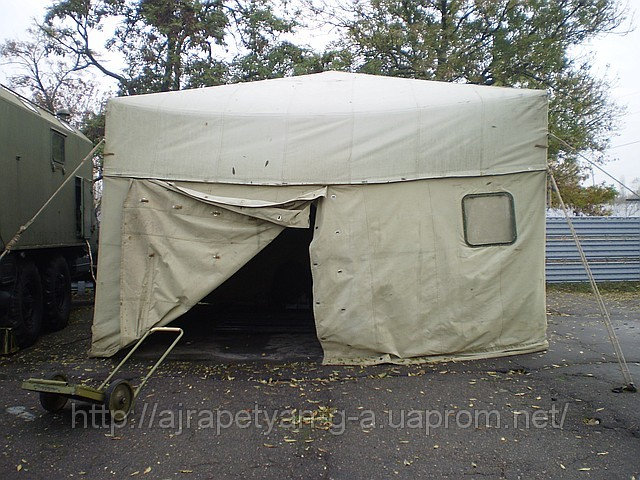 Фото 12. Тент, навес брезентовый, палатка армейская любых размеров, пошив