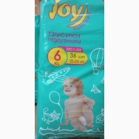Продам Подгузники-трусики Joy размер 6