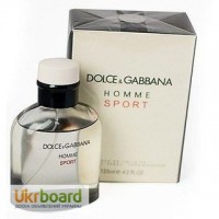 Dolce Gabbana Homme Sport туалетная вода 125 ml. (Дольче Габбана Хом Спорт)