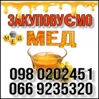 Черкасская обл. покупаем мед от 300 кг. ОПТ-МЕД