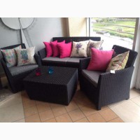 Садовая мебель Corona Set With Cushion Box искусственный ротанг Allibert, Keter