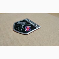 Наклейка Флаг Англии на авто мото алюминиевая