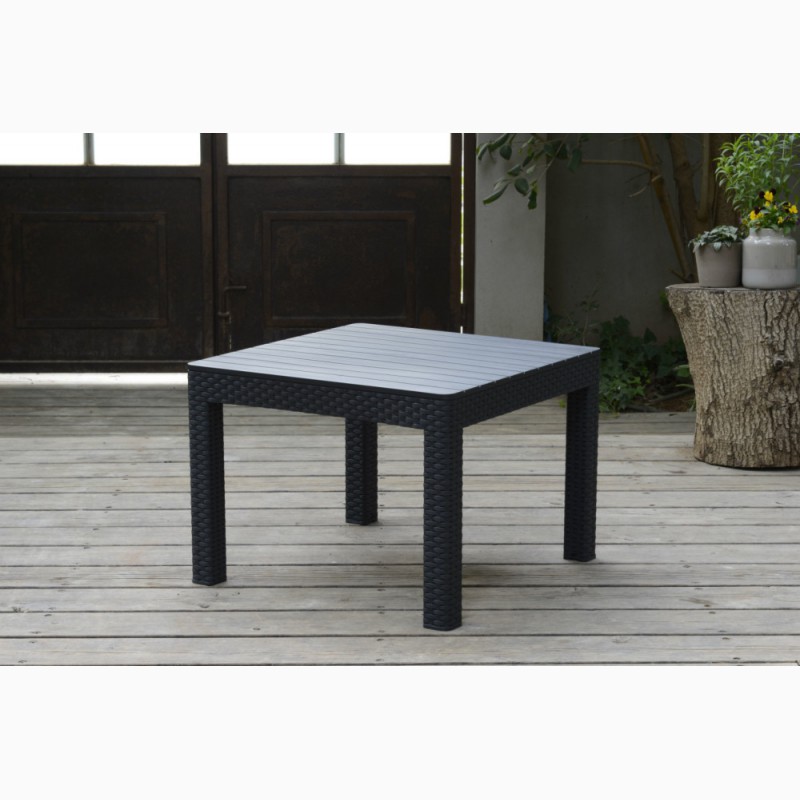 Фото 13. Садовая мебель Orlando Set With Small Table искусственный ротанг Allibert, Keter