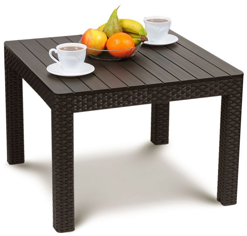 Фото 2. Садовая мебель Orlando Set With Small Table искусственный ротанг Allibert, Keter