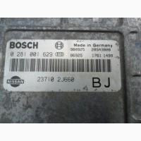 Блок управления Ниссан 2.0, BOSCH 0281001629, NISSAN 23710 2J660 BJ