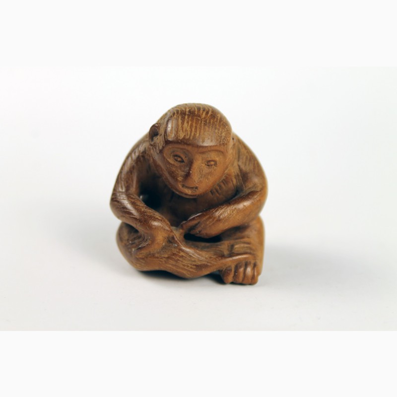 Фото 7. Нецке дерев#039; яне Мавпа деревьянное обезьяна нэцке нэцкэ