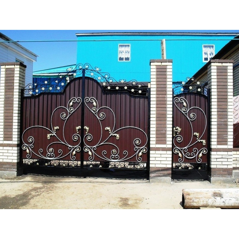 Фото 9. Ворота и заборы кованые и сварные в Кривом Роге и Украине