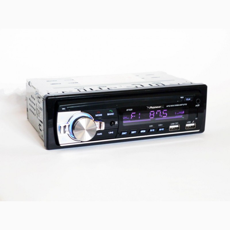 Фото 5. Автомагнитола Pioneer BT520 ISO - MP3, FM, 2xUSB, SD, AUX, BLUETOOTH