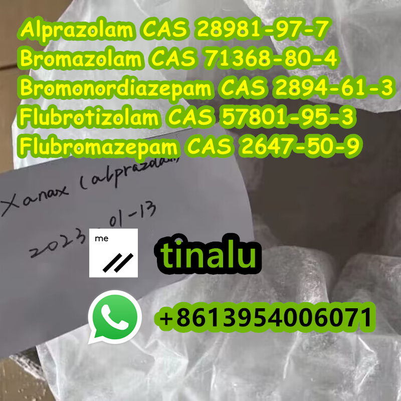 Фото 2. Flubrotizolam Cas 57801-95-3 Flubromazepam Cas 2647-50-9 in stock