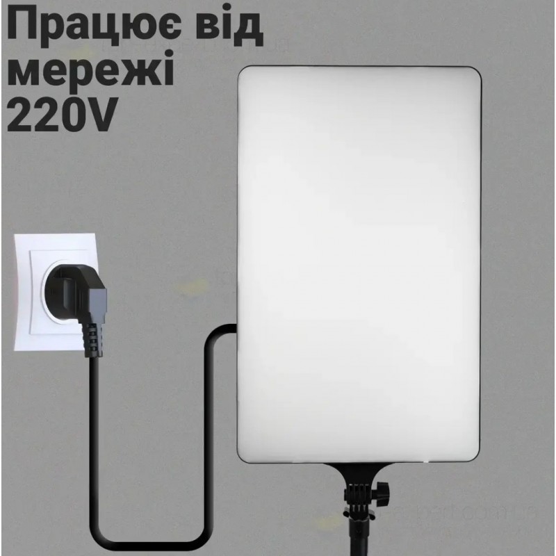 Фото 3. Прямокутна LED-лампа для фотостудії RL-24