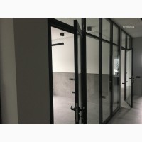Офисные перегородки из алюминия со стеклом