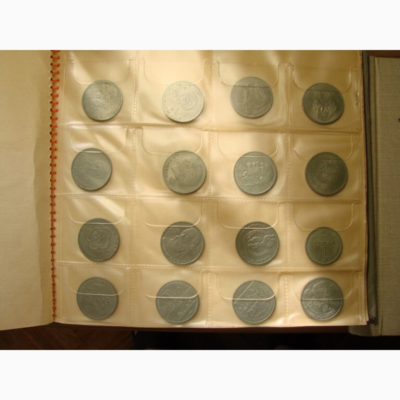 Фото 2. Полная коллекция юбилейных монет СССР до 1991 г. и монеты УКРАИНЫ