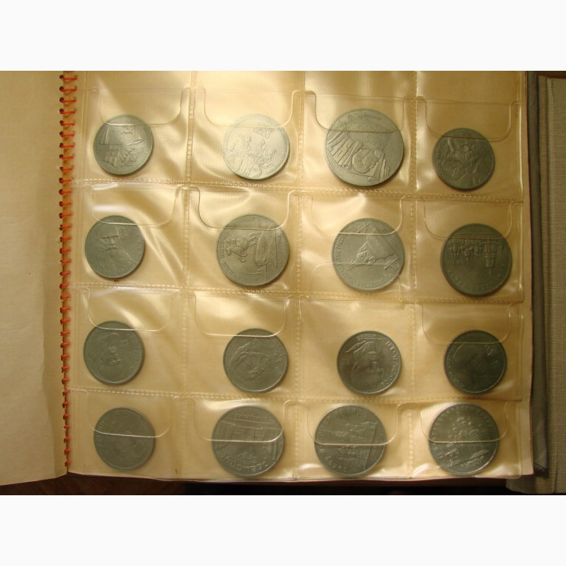 Фото 3. Полная коллекция юбилейных монет СССР до 1991 г. и монеты УКРАИНЫ