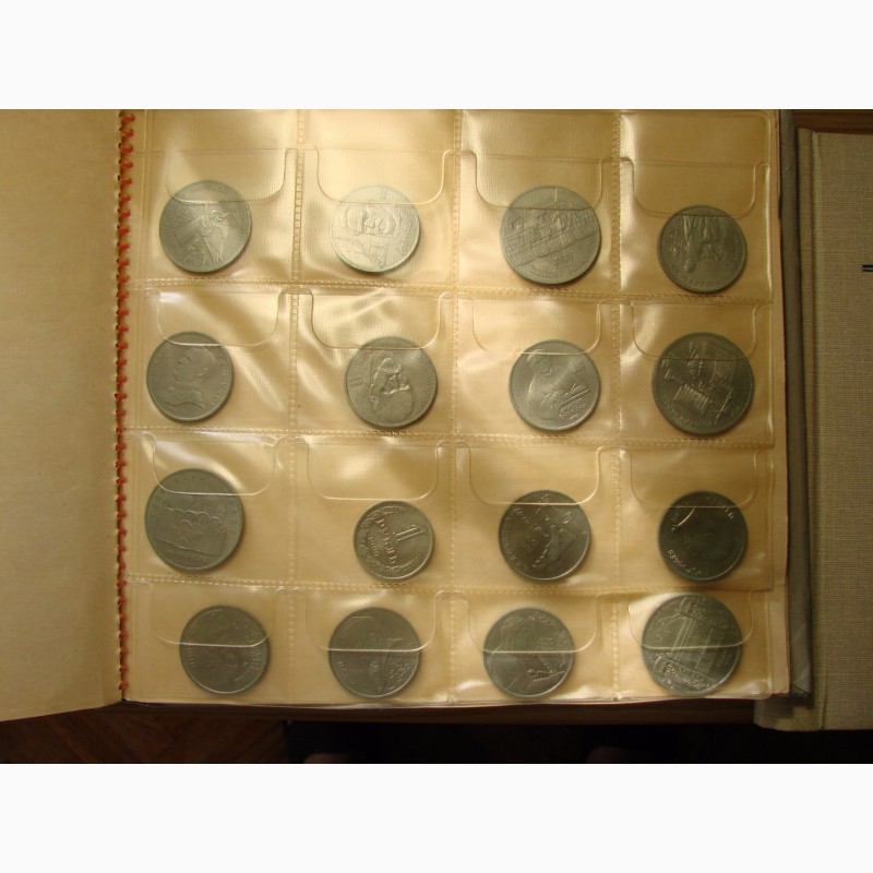 Фото 4. Полная коллекция юбилейных монет СССР до 1991 г. и монеты УКРАИНЫ