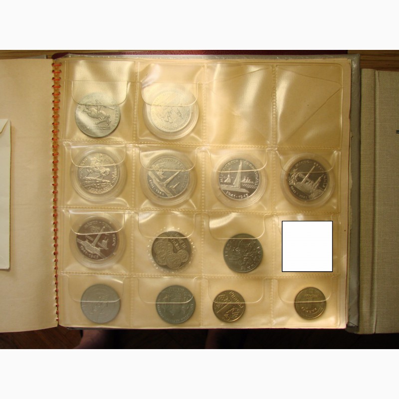 Фото 6. Полная коллекция юбилейных монет СССР до 1991 г. и монеты УКРАИНЫ