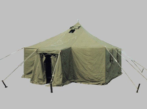 Фото 4. Палатка лагерная армейская, навесы, тенты брезентовые