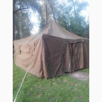 Палатка лагерная армейская, навесы, тенты брезентовые