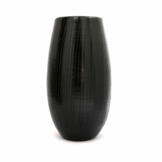 Черная керамическая ваза высота 80 см