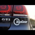 Наклейка на авто TOP GEAR светоотражающая Тюнинг авто