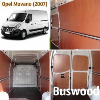 Обшивка грузового отсека микроавтобуса Opel Movano