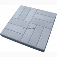 Форма плитки квадрат 12-кирпичей 50х50 см