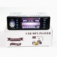 Автомагнитола Pioneer 4319 ISO 1DIN с экраном 4.1 Bluetooth (магнитола с экраном)