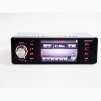 Автомагнитола Pioneer 4319 ISO 1DIN с экраном 4.1 Bluetooth (магнитола с экраном)