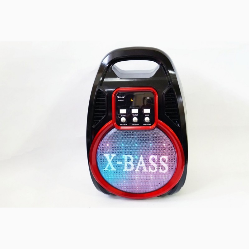 Фото 6. Колонка чемодан с микрофоном 40Вт FM Bluetooth Golon RX-820BT