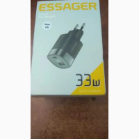 Essager 33 Вт GaN USB C Зарядное устройство с цифровым дисплеем, быстрая зарядка