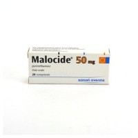 Malocide 50 mg, 20 comprimés, Малоцид 50 мг 20 таблеток