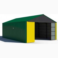 Модульний каркасний гараж, різних розмірів збірно-розбірний гараж. гараж-бокс