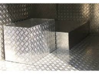 Алюминиевый рифлёный лист 1х1500х3000, 1000х2000, 1250х2500мм