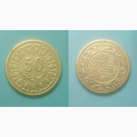 Монеты Туниса миллимы, динары, продам, цена за весь список