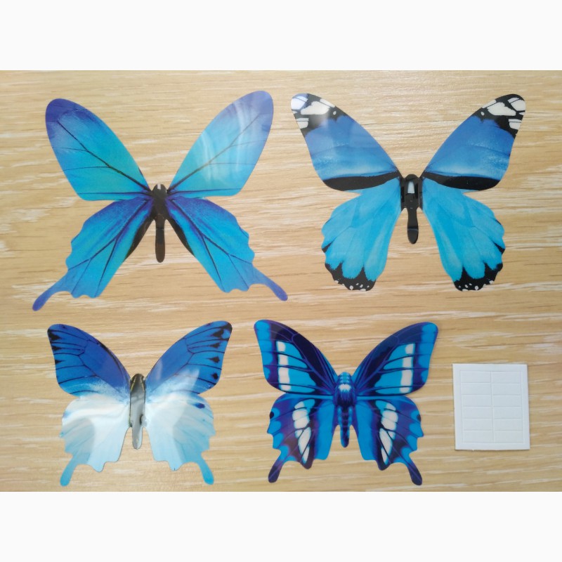 Фото 8. Бабочки 4 декор на обои, зеркала, холодильник