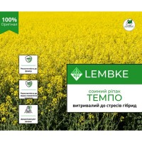Семена озимого рапса Темпо - гибрид от Производителя «Лембке» (Lembke)