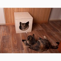 Домик для кошки, кота из шлифованной фанеры продам, Харьков, доставка
